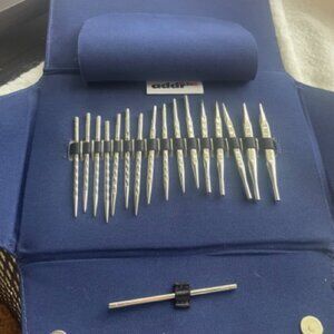 Addi metal shorties interchangeable needles set